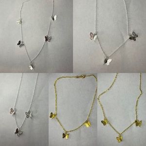 Butterfly necklaces